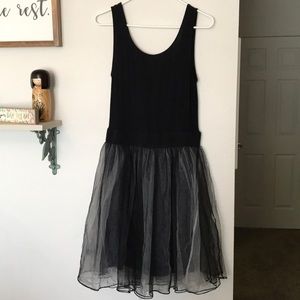 Black tutu dress